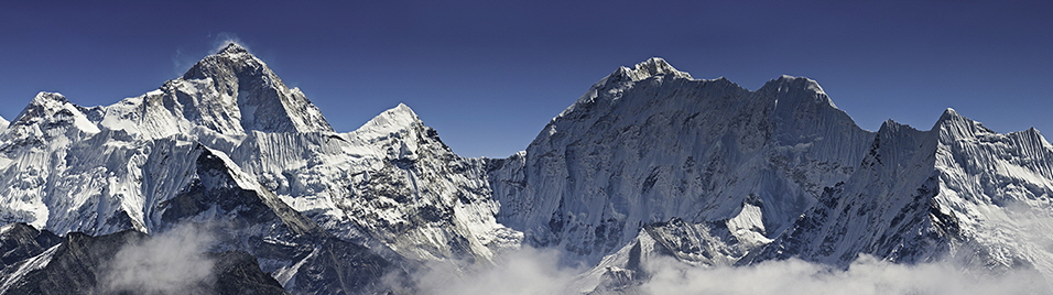 Rugged Winter Mountains